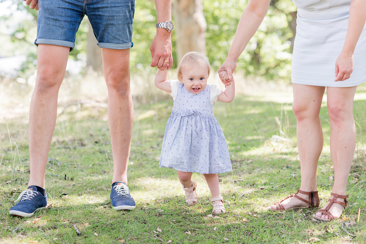 Familjefotografering Norrköping – Astrid 1 år